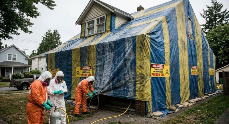 Tent Fumigation in Naperville, IL